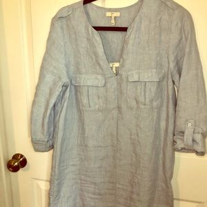 Joie Linen Shift Dress